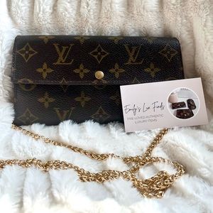 Louis Vuitton Sarah Wallet & Chain